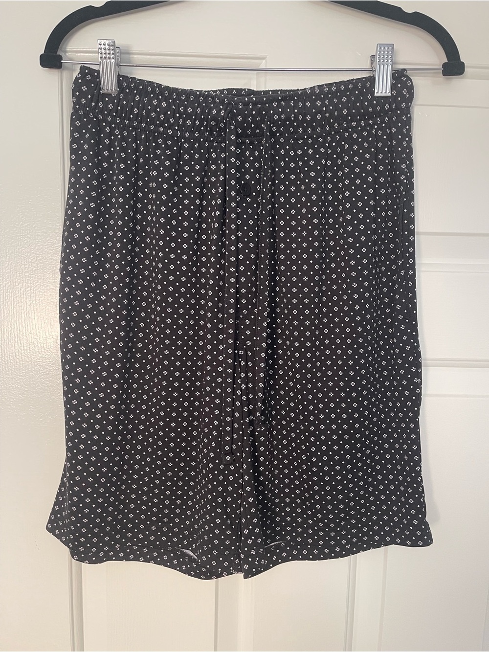 Black Printed fruit of the loom men’s shorts